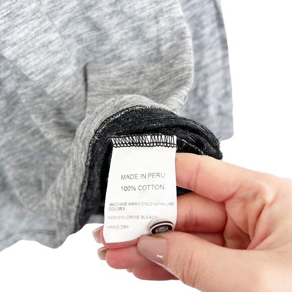 Untuckit Gray Henley Long Sleeve Shirt Sz XXL - Picture 3 of 6